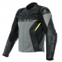 Cazadora moto Dainese Racing 4 Charcoal Grey Black