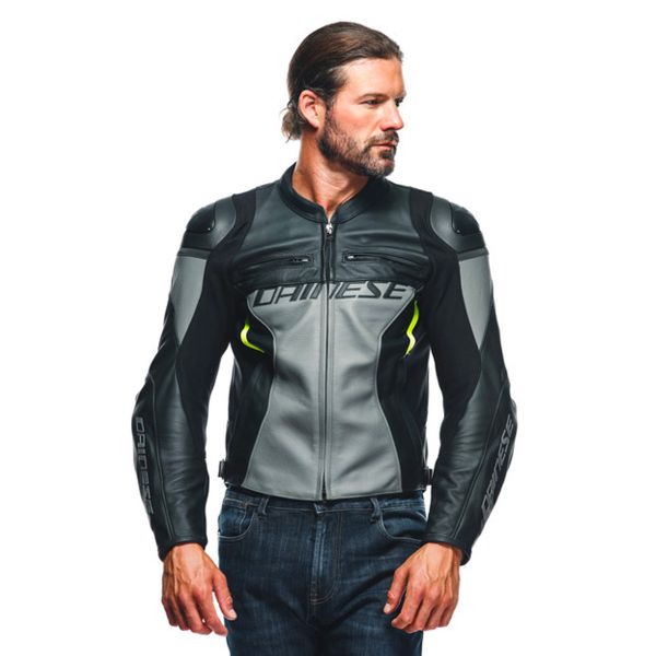 Dainese Racing 4 Charcoal Grey Black