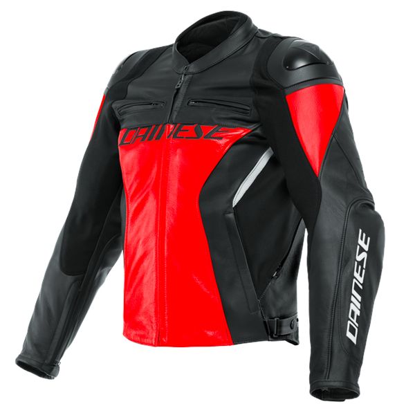 Cazadora moto Dainese Racing 4 Lava Red Black