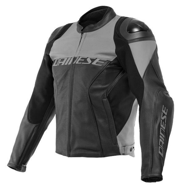 Cazadora moto Dainese Racing 4 Perforated Black Charcoal Grey