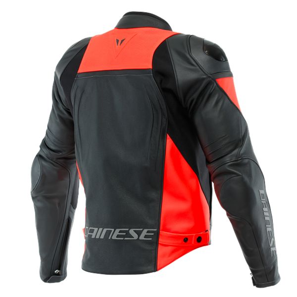 Dainese Racing 4 Perforated Black Fluo Red