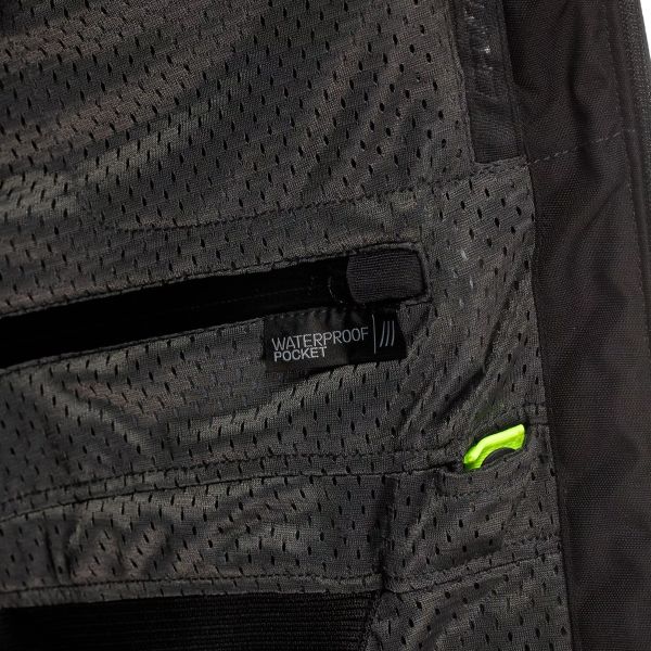 Dainese Racing 5 Cuero Negro Rojo Fluo