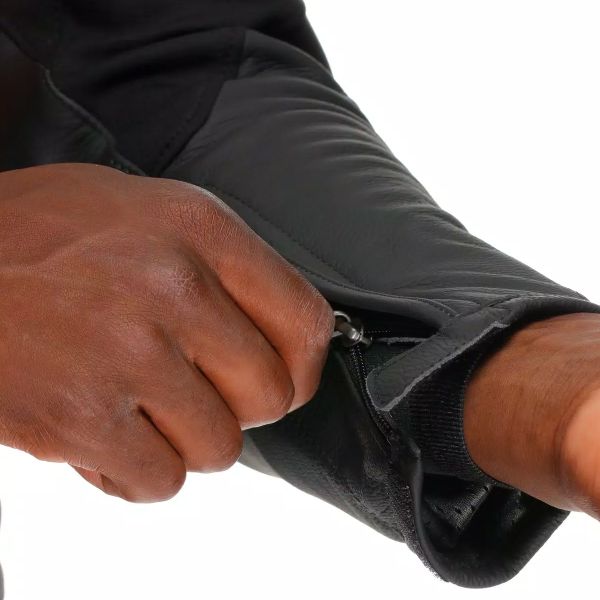 Dainese Racing 5 Cuero Plata Negro Rojo Fluo