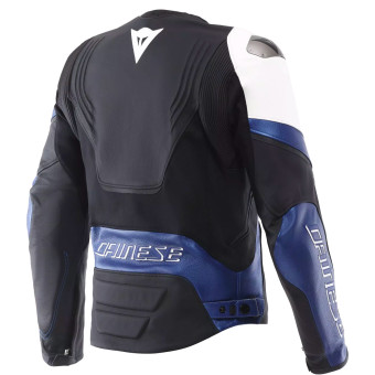Dainese Racing 5 Cuero Blanco Azul Negro