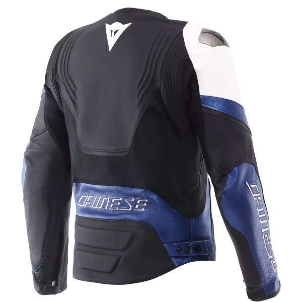 Dainese Racing 5 Cuero Blanco Azul Negro