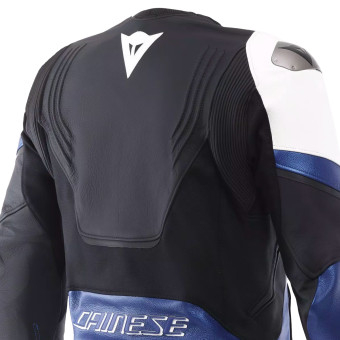 Dainese Racing 5 Cuero Blanco Azul Negro