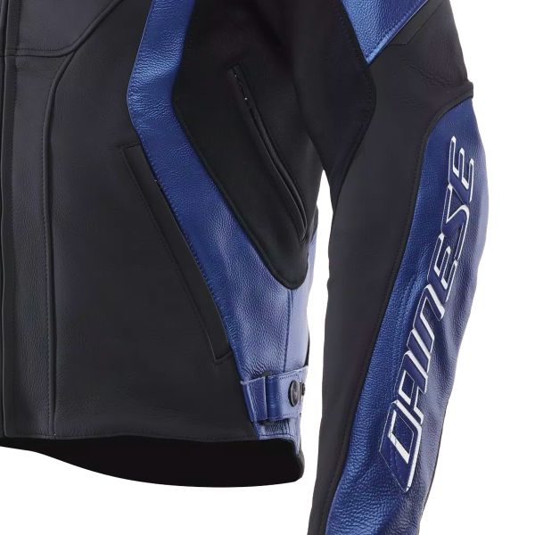 Dainese Racing 5 Cuero Blanco Azul Negro