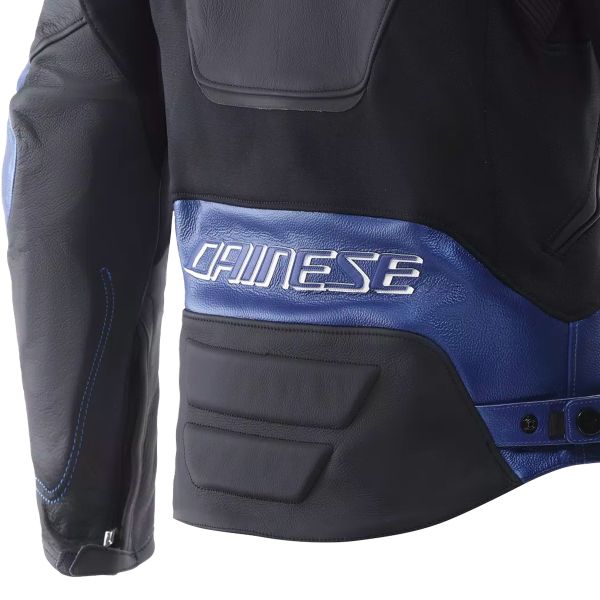 Dainese Racing 5 Cuero Blanco Azul Negro