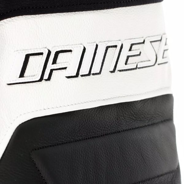 Dainese Racing 5 Cuero Mujer Negro Blanco