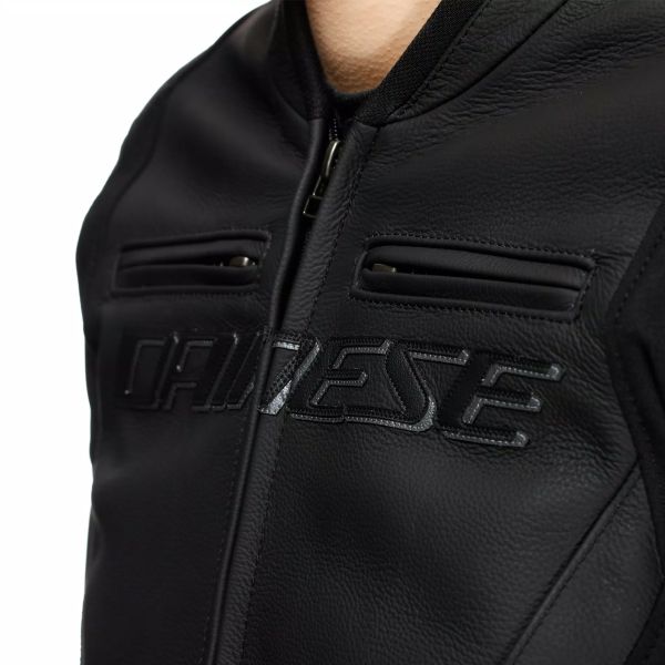 Dainese Racing 5 Cuero Mujer Negro