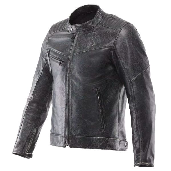 Cazadora moto Dainese Radicale Cuero Negro