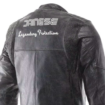 Dainese Radicale Cuero Negro