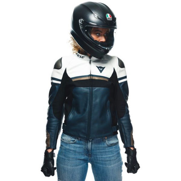 Dainese Rapida Lady Black Iris White Tibetan