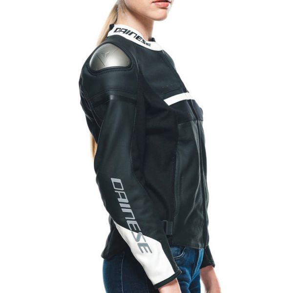 Dainese Rapida Lady Black Matt White