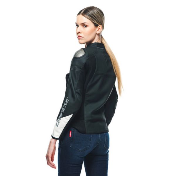 Dainese Rapida Lady Black Matt White