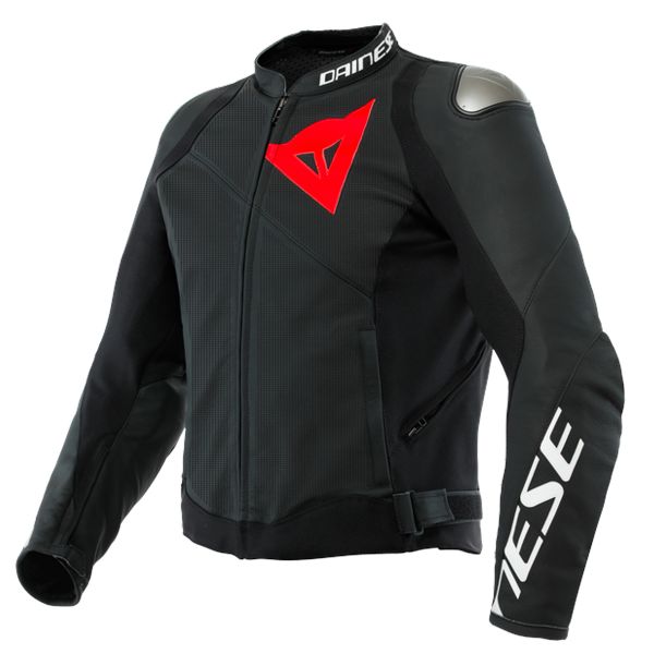 Cazadora moto Dainese Sportiva Perforated Black Matt