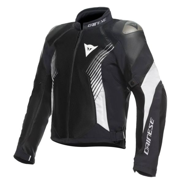 Cazadora moto Dainese Super Rider Absoluteshell Black Black White Cazadora moto Dainese Super Rider Absoluteshell Black Black White