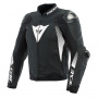 Cazadora moto Dainese Super Speed 4 Leather Black Matt White