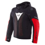 Cazadora moto Dainese Super Sprint Air Tex Negro Blanco Rojo