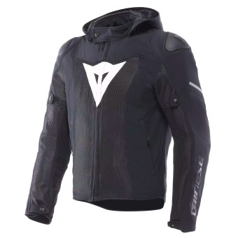 Cazadora moto Dainese Super Sprint Air Tex Negro Blanco Cazadora moto Dainese Super Sprint Air Tex Negro Blanco