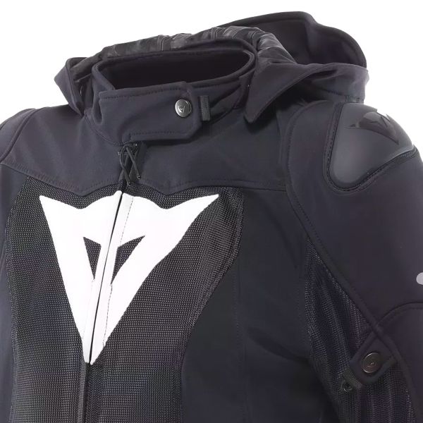 Dainese Super Sprint Air Tex Mujer Negro Blanco