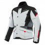 Cazadora moto Dainese Tempest 3 D-Dry Glacier Grey Black Lava Red