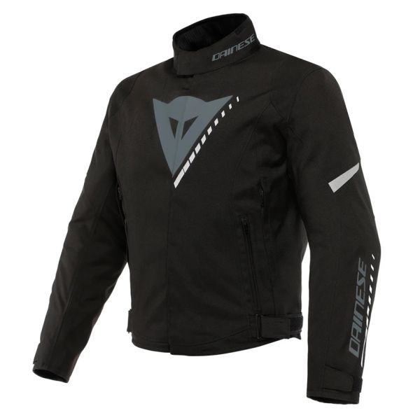 Cazadora moto Dainese Veloce D-Dry Black Charcoal Grey White