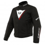 Cazadora moto Dainese Veloce D-Dry Black White Lava Red