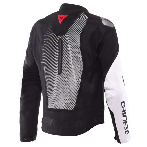 Dainese Ventar Air Tex Negro Blanco Rojo