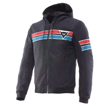 Cazadora moto Dainese Vintedge Air Tex Negro Azul Rojo Cazadora moto Dainese Vintedge Air Tex Negro Azul Rojo