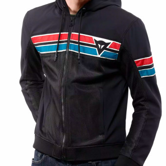 Dainese Vintedge Air Tex Negro Azul Rojo