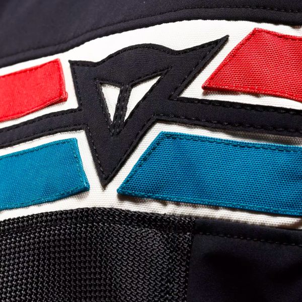 Dainese Vintedge Air Tex Negro Azul Rojo