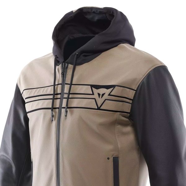 Dainese Vintedge Cuero Arena Negro