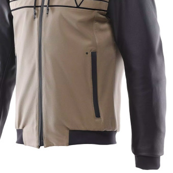 Dainese Vintedge Cuero Arena Negro