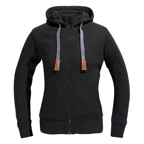 Cazadora moto DIFI Downtown Lady Hoodie Black Cazadora moto DIFI Downtown Lady Hoodie Black