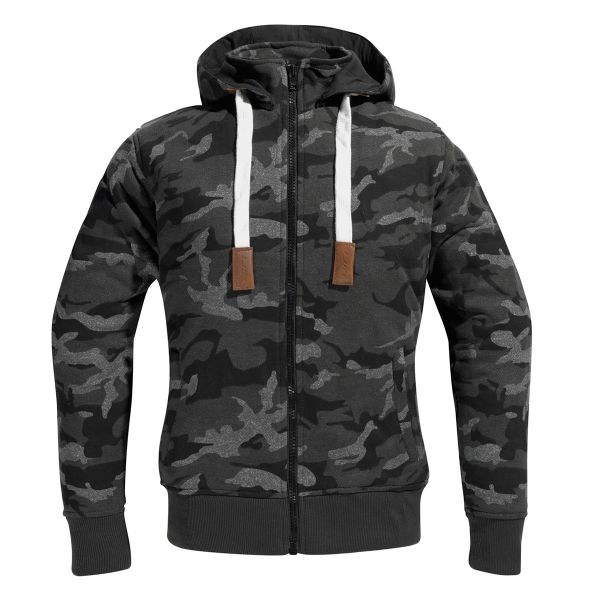 Cazadora moto DIFI Downtown Lady Hoodie Dark Camo Cazadora moto DIFI Downtown Lady Hoodie Dark Camo