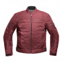Cazadora moto DIFI Ibiza Air Burgundy