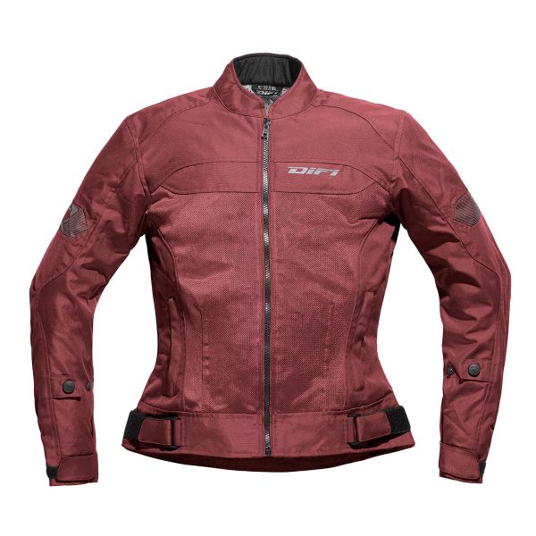 Cazadora moto DIFI Ibiza Air Lady Burgundy Cazadora moto DIFI Ibiza Air Lady Burgundy