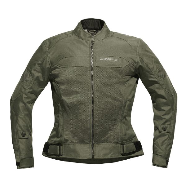 Cazadora moto DIFI Ibiza Air Lady Olive Green Cazadora moto DIFI Ibiza Air Lady Olive Green