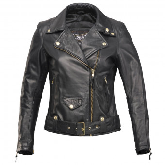 Cazadora moto EUDOXIE Amy Leather