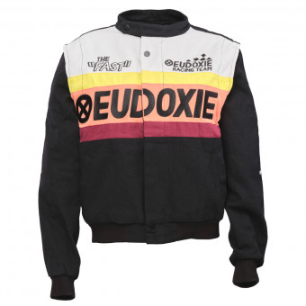 Cazadora moto EUDOXIE Nascar Orange Cazadora moto EUDOXIE Nascar Orange