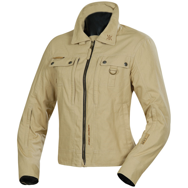 Cazadora moto Mac Adam Altea Beige
