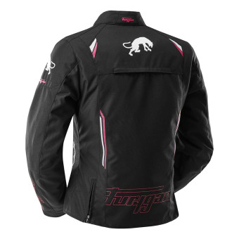 Furygan Agata Negro Blanco Rosa