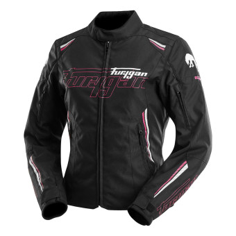 Furygan Agata Negro Blanco Rosa