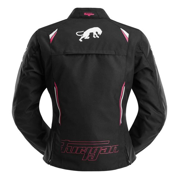 Furygan Agata Negro Blanco Rosa