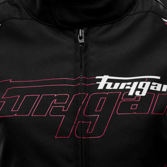 Furygan Agata Negro Blanco Rosa