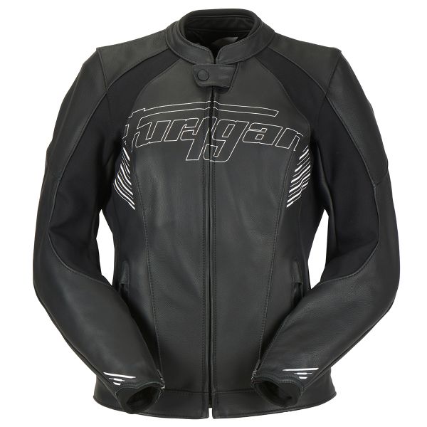 Cazadora moto Furygan Alba Black White