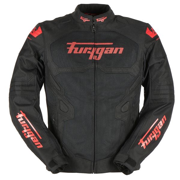 Cazadora moto Furygan Atom Vented Evo Black Red Cazadora moto Furygan Atom Vented Evo Black Red
