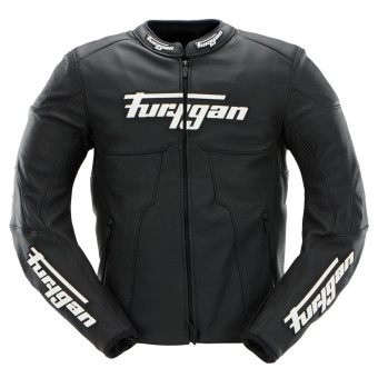 Cazadora moto Furygan Attila Black White
