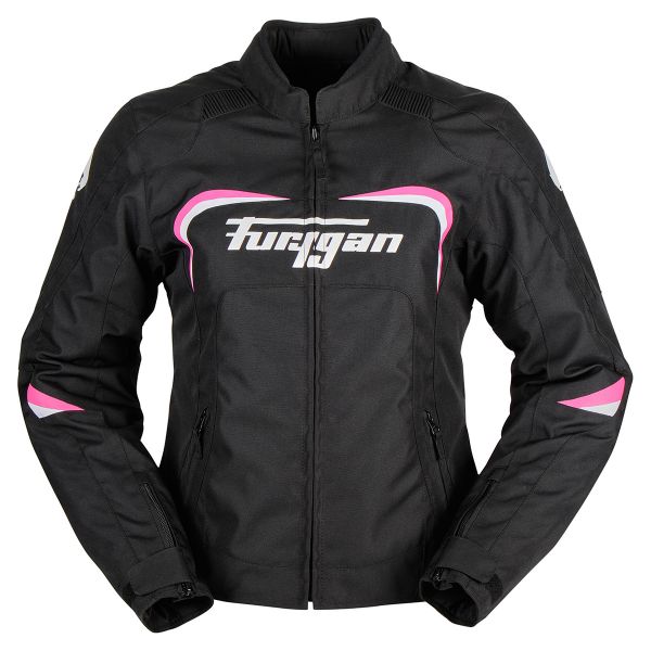 Cazadora moto Furygan Cyane Black White Pink Cazadora moto Furygan Cyane Black White Pink